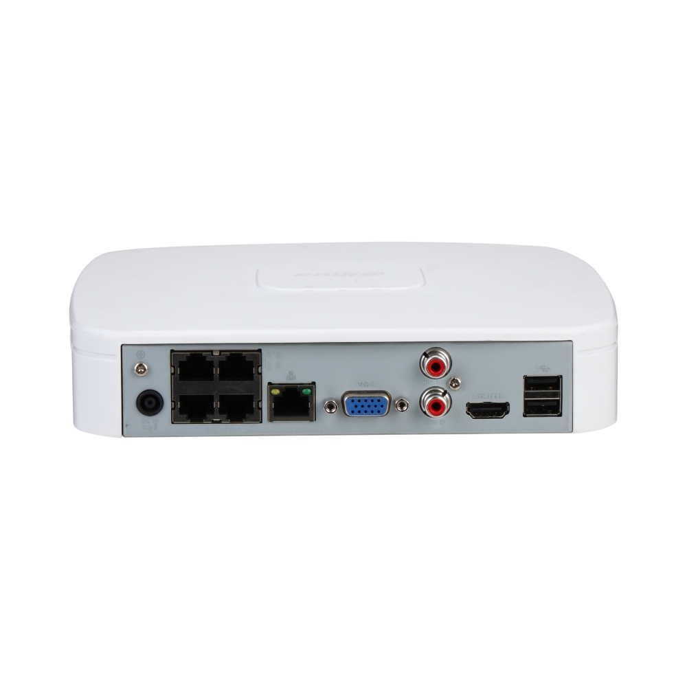 4х канала 1x HDD 4x PoE - DAHUA NVR2104-P-4KS3 thumbnail 2