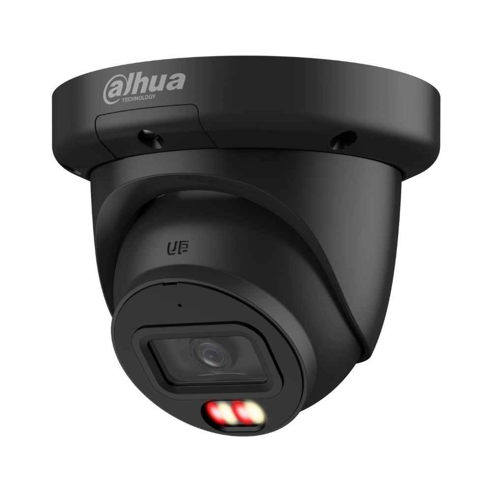 IP Камера 6MP Dual Light 30 m купол 2.8 mm ЧЕРНА - DAHUA IPC-HDW3649QM-S-IL-0280B-Black thumbnail 1