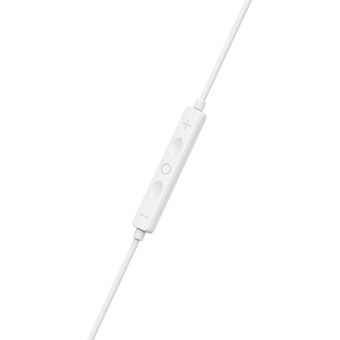 HAMA Слушалки "Classy" USB-C, накрайници, микрофон, защита от прегъване на кабел, бял thumbnail 4