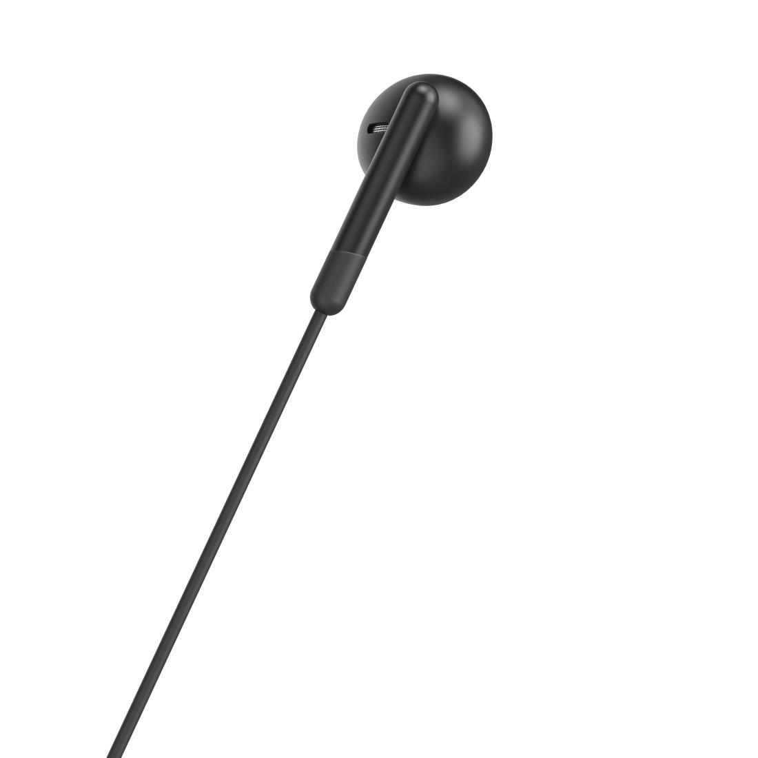HAMA Слушалки "Classy", USB-C, накрайници, микрофон, защита от прегъване на кабела, черни thumbnail 1