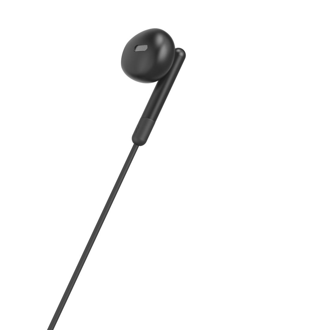 HAMA Слушалки "Classy", USB-C, накрайници, микрофон, защита от прегъване на кабела, черни thumbnail 2