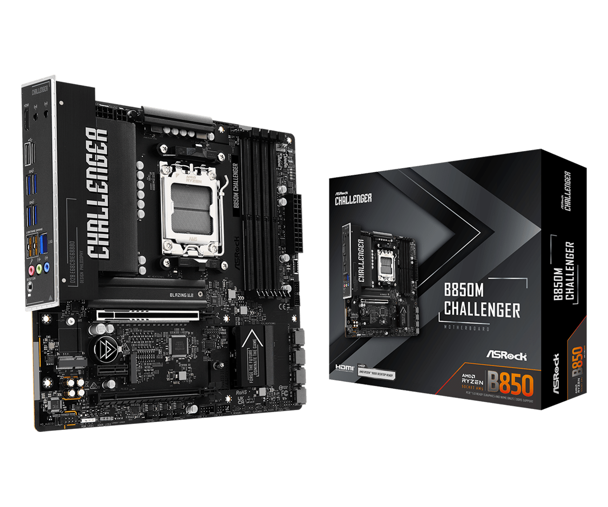 Дънна платка ASRock B850M CHALLENGER socket AM5 thumbnail 4