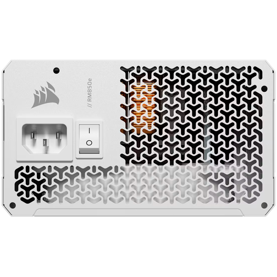 Захранващ блок Corsair RM850e White 850W 80+ Gold ATX 3.1, Fully Modular thumbnail 3