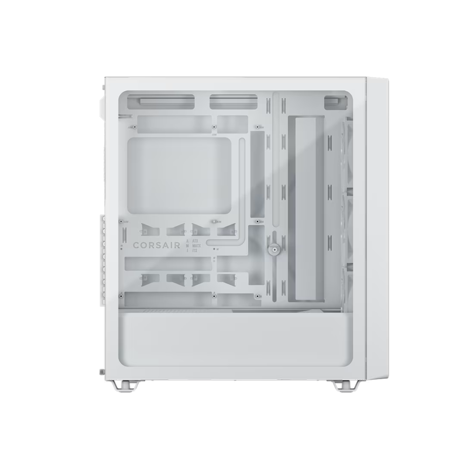 Кутия Corsair 3200D RS Mid-Tower Performance Case - White thumbnail 1