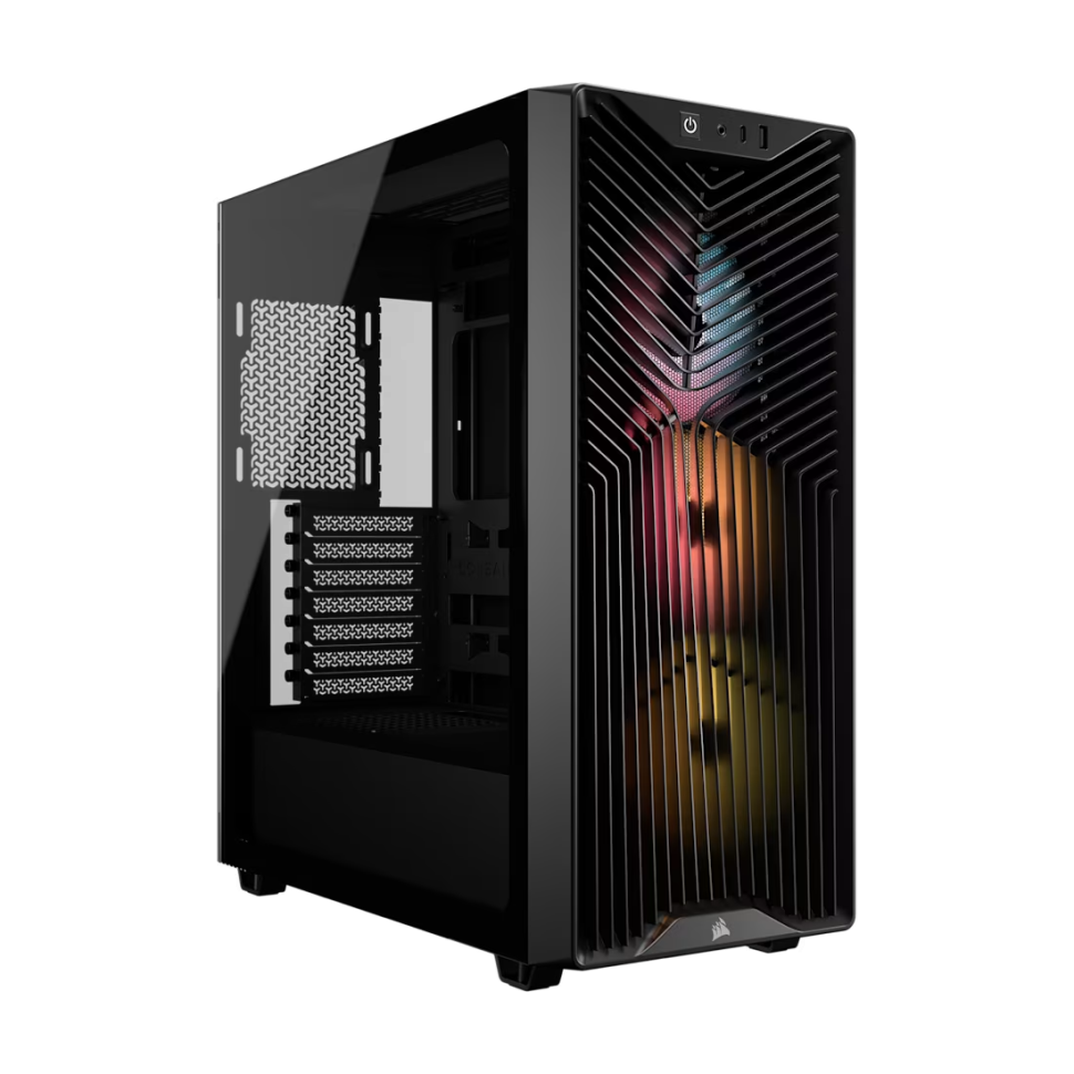 Кутия Corsair 3200D RS ARGB Mid-Tower Performance Case - Black