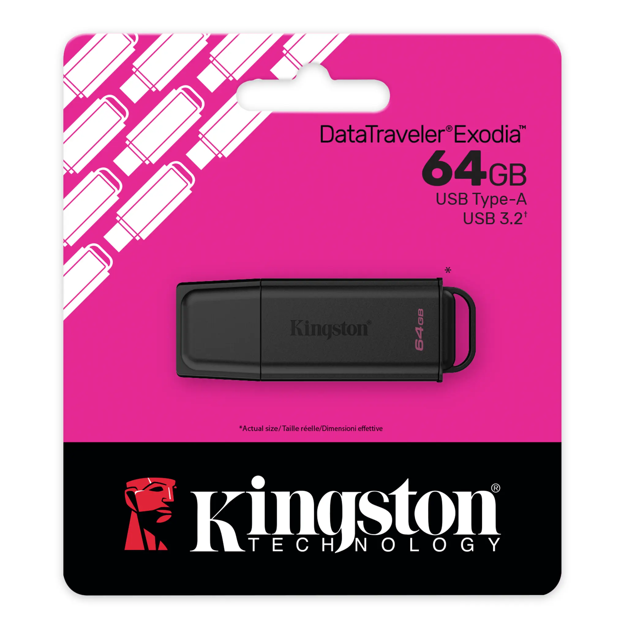 USB памет KINGSTON DataTraveler Exodia G2 64GB thumbnail 3