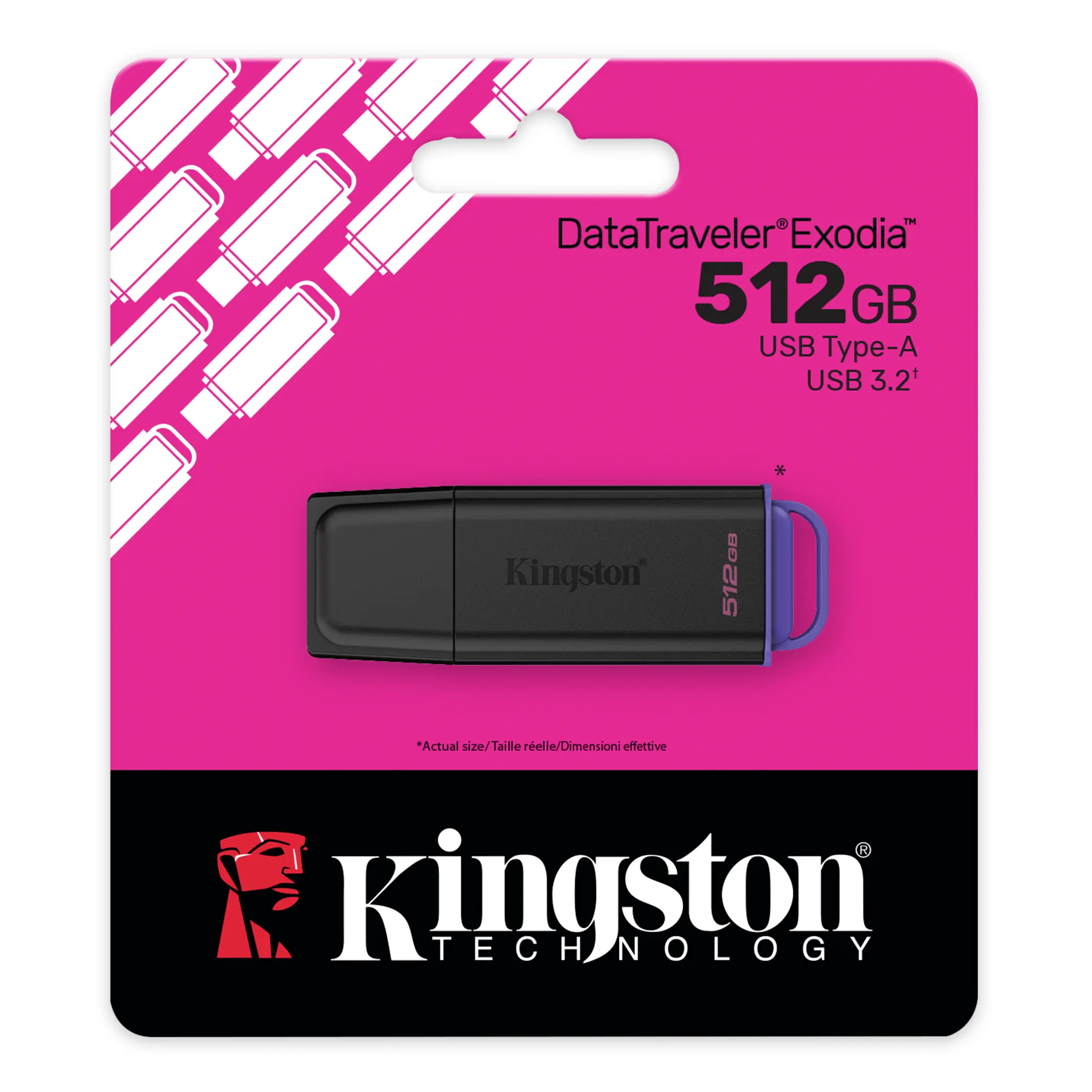 USB памет KINGSTON DataTraveler Exodia G2 512GB thumbnail 3