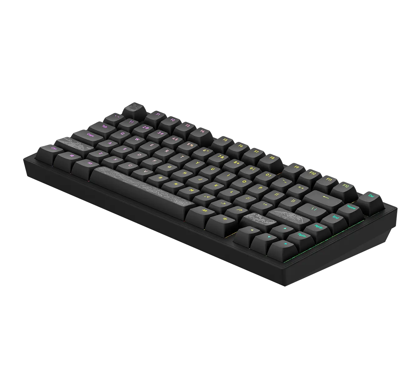 Геймърскa механична клавиатура Dark Project ALU81A Terra Nostra V2 Black RGB thumbnail 1