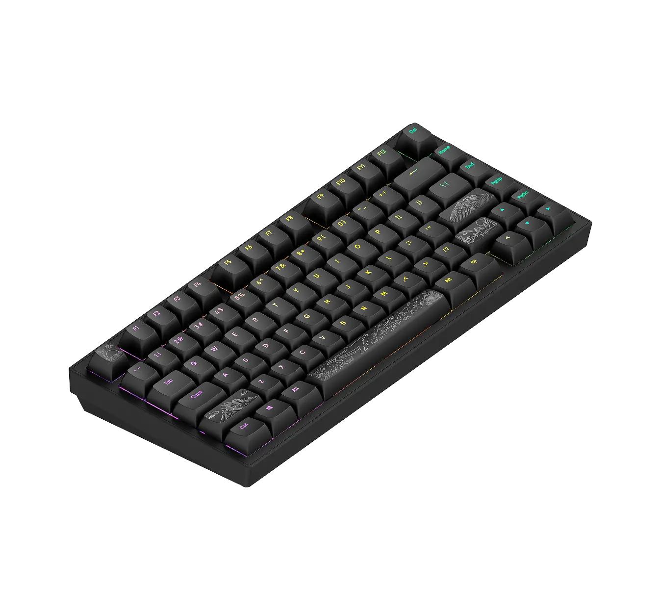 Геймърскa механична клавиатура Dark Project ALU81A Terra Nostra V2 Black RGB thumbnail 3