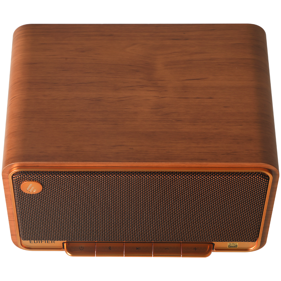 Edifier D32 2.1 Speaker, BT V5.3, Wi-Fi, AUX, USB-C, 1x 4-inch Midrange Driver, 2x 1-inch Tweeters, 60W (RMS), Brown thumbnail 5