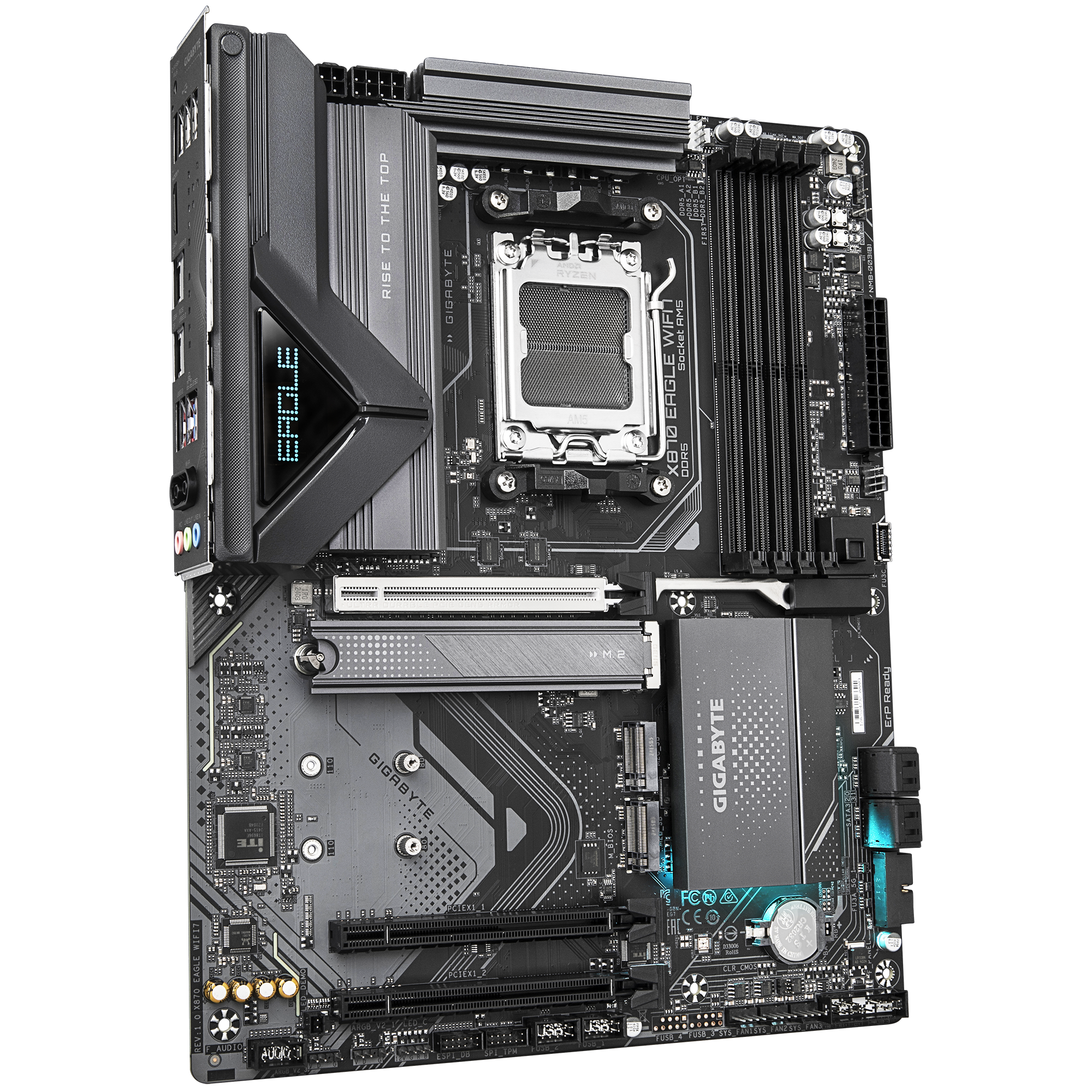 Дънна платка GIGABYTE X870 EAGLE WIFI 7, Socket AM5 thumbnail 1