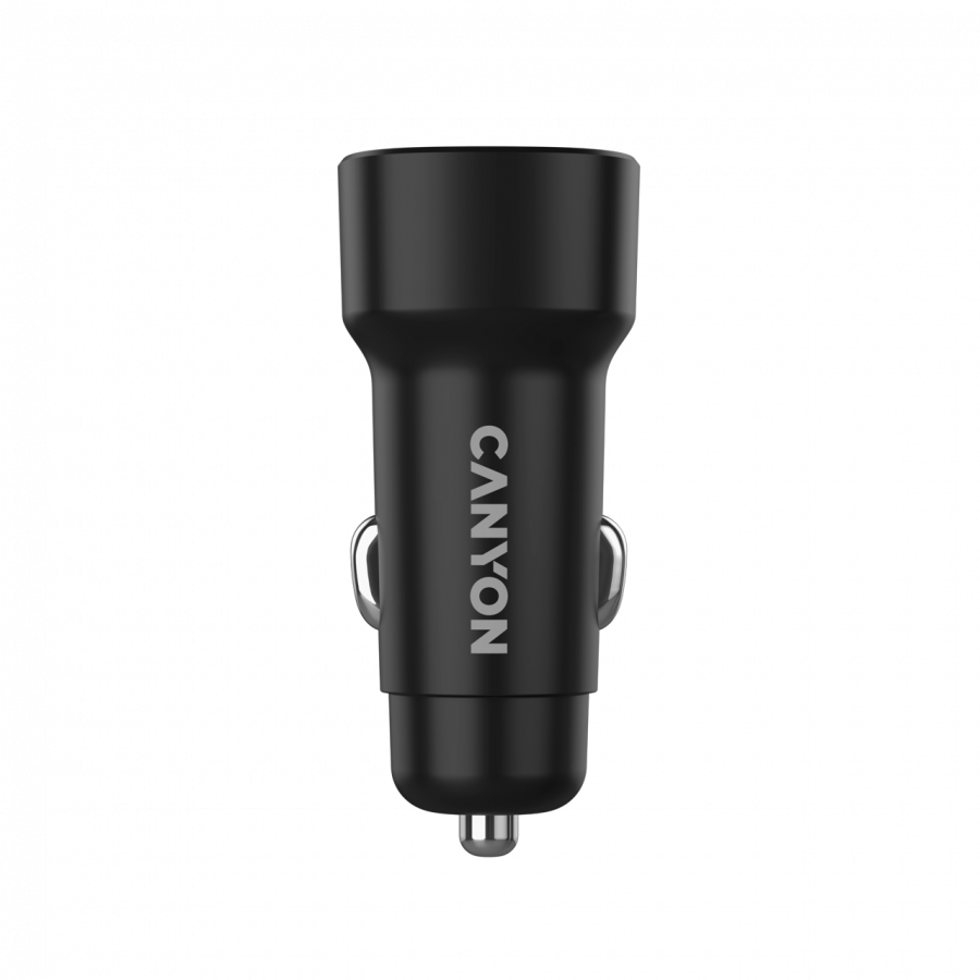CANYON car charger OnDrive 24  24W 2xUSB-A Black thumbnail 5