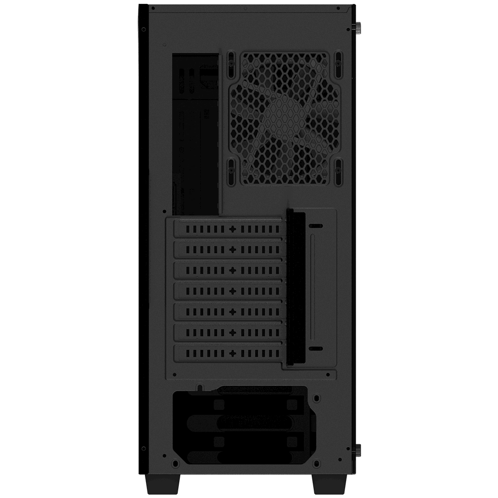 Кутия Gigabyte C200G RGB, Mid Tower, Черна thumbnail 2