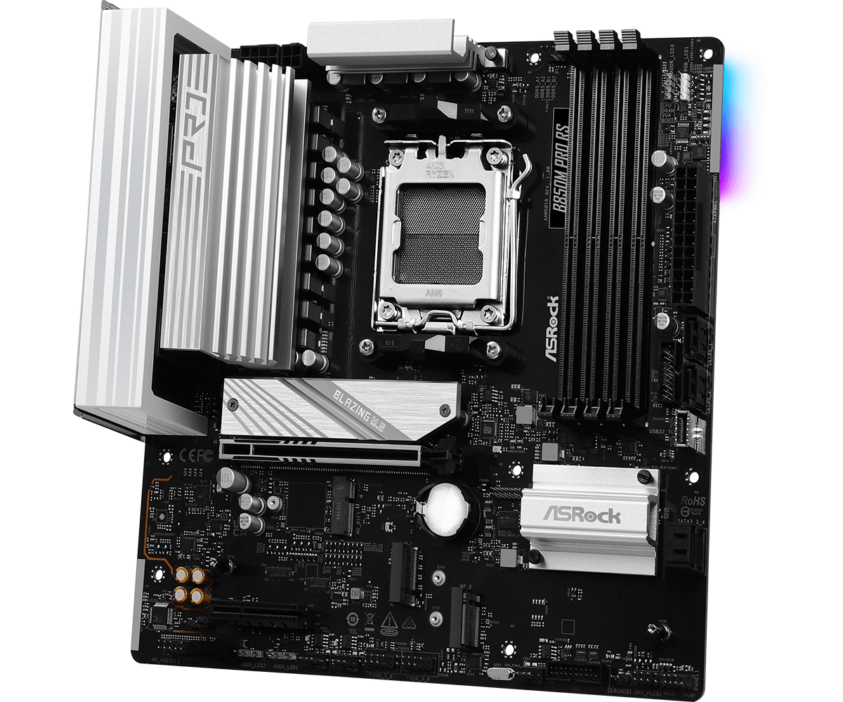 Дънна платка ASRock B850M Pro RS socket AM5 thumbnail 1