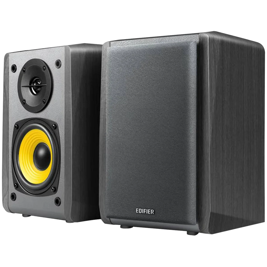 Edifier R1010BT Bookshelf Speakers, Bluetooth V5.1, Dual RCA Inputs, 4-inch  Mid-Bass Drivers 0.5-inch Tweeters, 24 W RMS, Black thumbnail 1