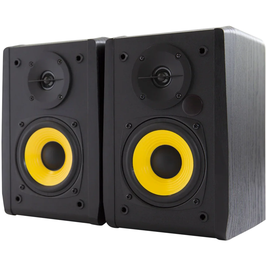 Edifier R1010BT Bookshelf Speakers, Bluetooth V5.1, Dual RCA Inputs, 4-inch  Mid-Bass Drivers 0.5-inch Tweeters, 24 W RMS, Black thumbnail 3