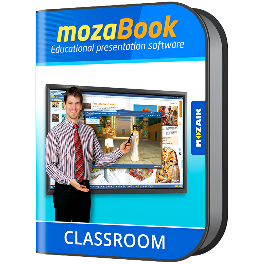mozaBook CLASSROOM, interactive educational software for teachers, 1 year thumbnail 1