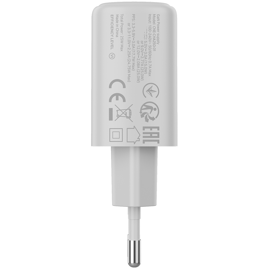 CANYON charger OnCharge 250 25W 1xPD EU White thumbnail 3