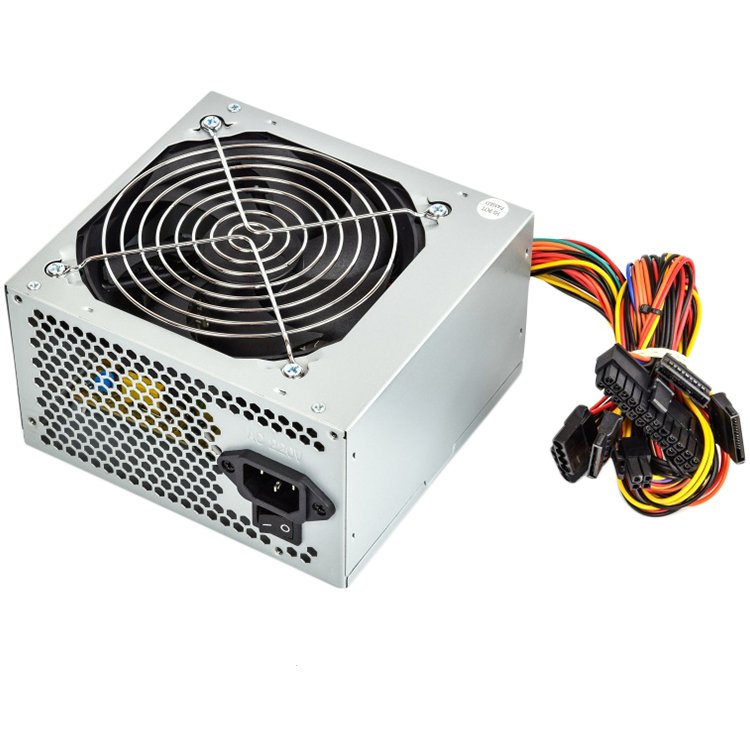 ADK-A550W Power Supply TrendSonic AC 115/230V, 47/63Hz, DC 3.3/5/12V, 550W, OEM, 20+4 pin, 3 x SATA, 2 x IDE, 1x120, Efficiency 55% thumbnail 1