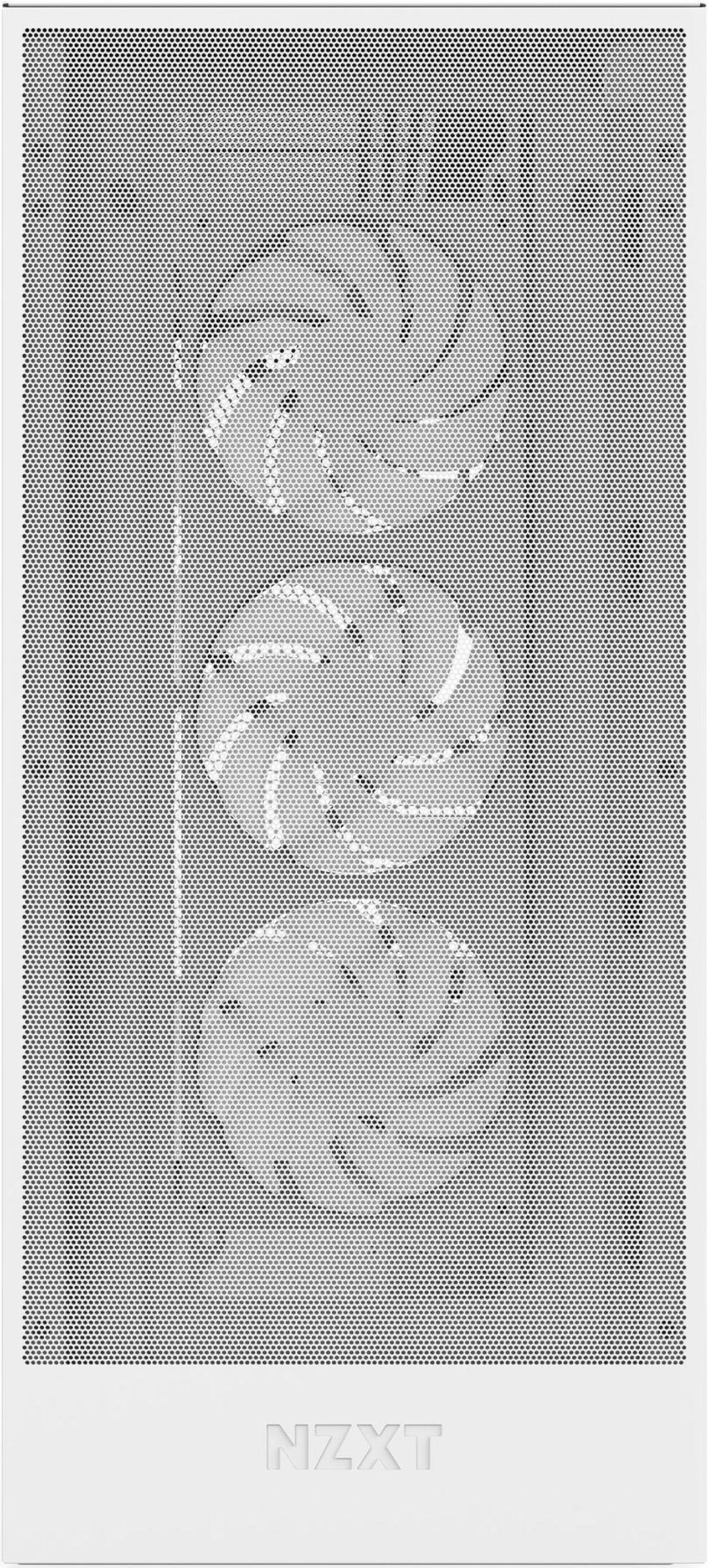 Кутия NZXT H7 Flow RGB 2024 Edition - White thumbnail 1