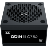 Xigmatek Odin II 750W (Black, AC 230V, DF APFC, Black Cable, 80PLUS, 120mm Fan, EU Power Cord, Color Box)