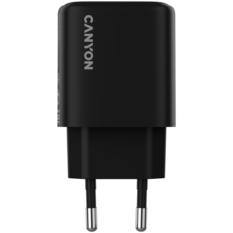 CANYON charger OnCharge 250 25W 1xPD EU Black thumbnail 2