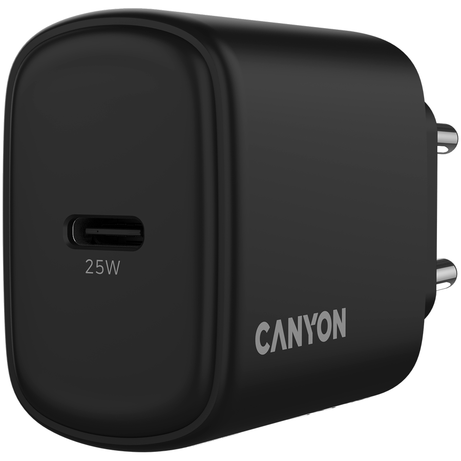 CANYON charger OnCharge 250 25W 1xPD EU Black thumbnail 5