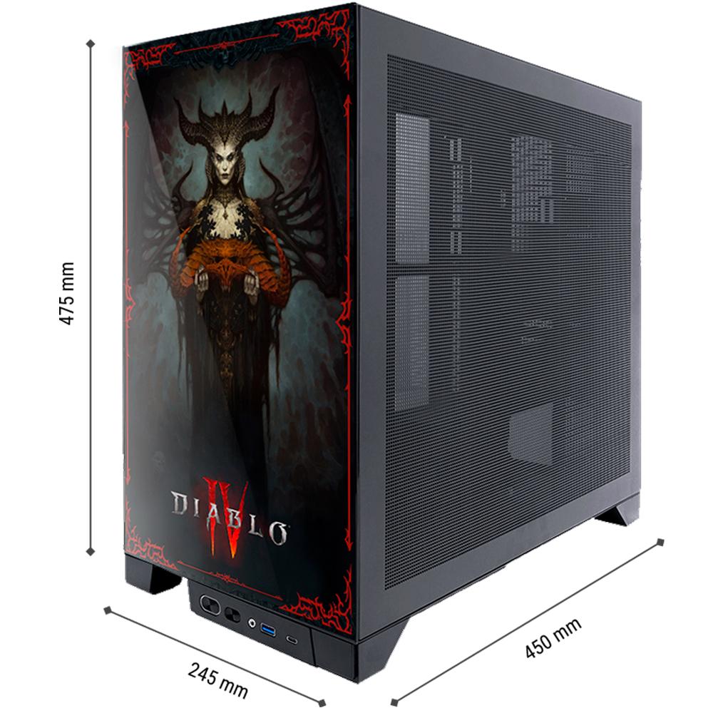 Кутия Diablo IV - Lilith PC Gaming Case Limited Edition ATX thumbnail 6