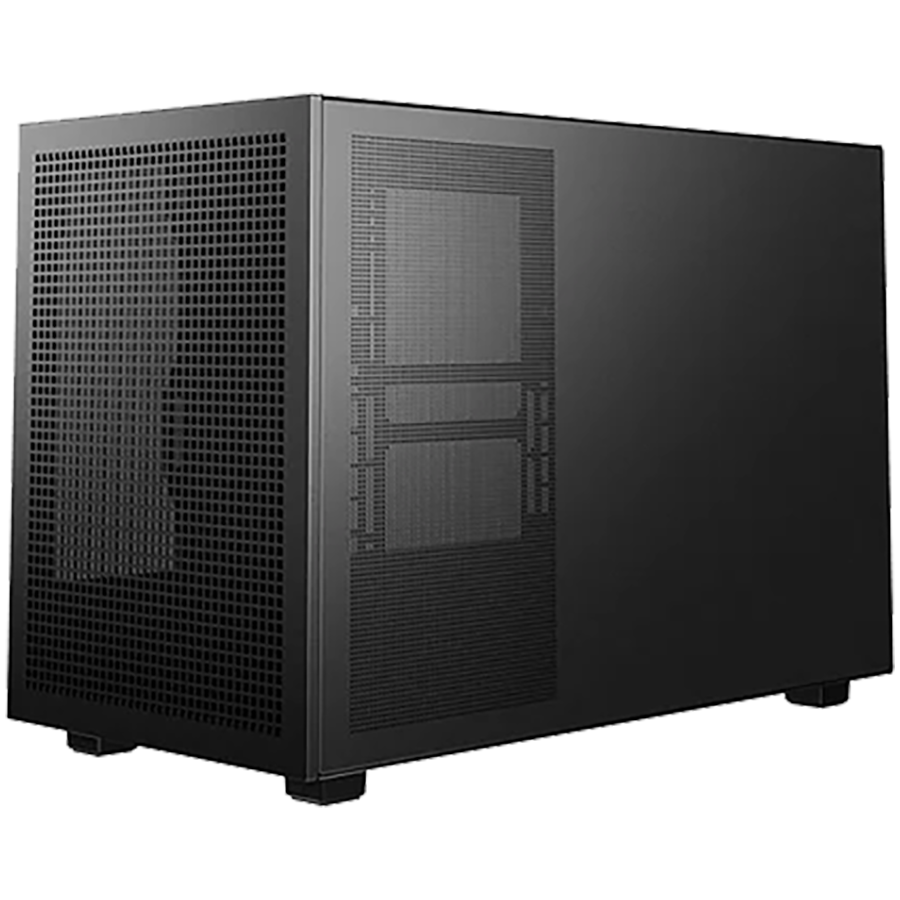 DeepCool CH260, Mini Tower, Mini-ITX/Micro-ATX, 2xUSB3.0, 1xType-C Gen 2, 1xAudio, Mesh Panel, Black, 2Y, R-CH260-BKNGM0-G-1 thumbnail 3