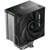 DeepCool AK500S DIGITAL SE, CPU Air Cooler, 1x120mm FK120 PWM FDB Fan, ARGB, Digital Display, 5 Heatpipes, Fluid Dynamic Bearing, Black, LGA1851/1700/1200/1151/1150/1155, AMD AM5/AM4, 125x96x160 mm(LxWxH), R-AK500S-BKADMN-GJD, 3Y