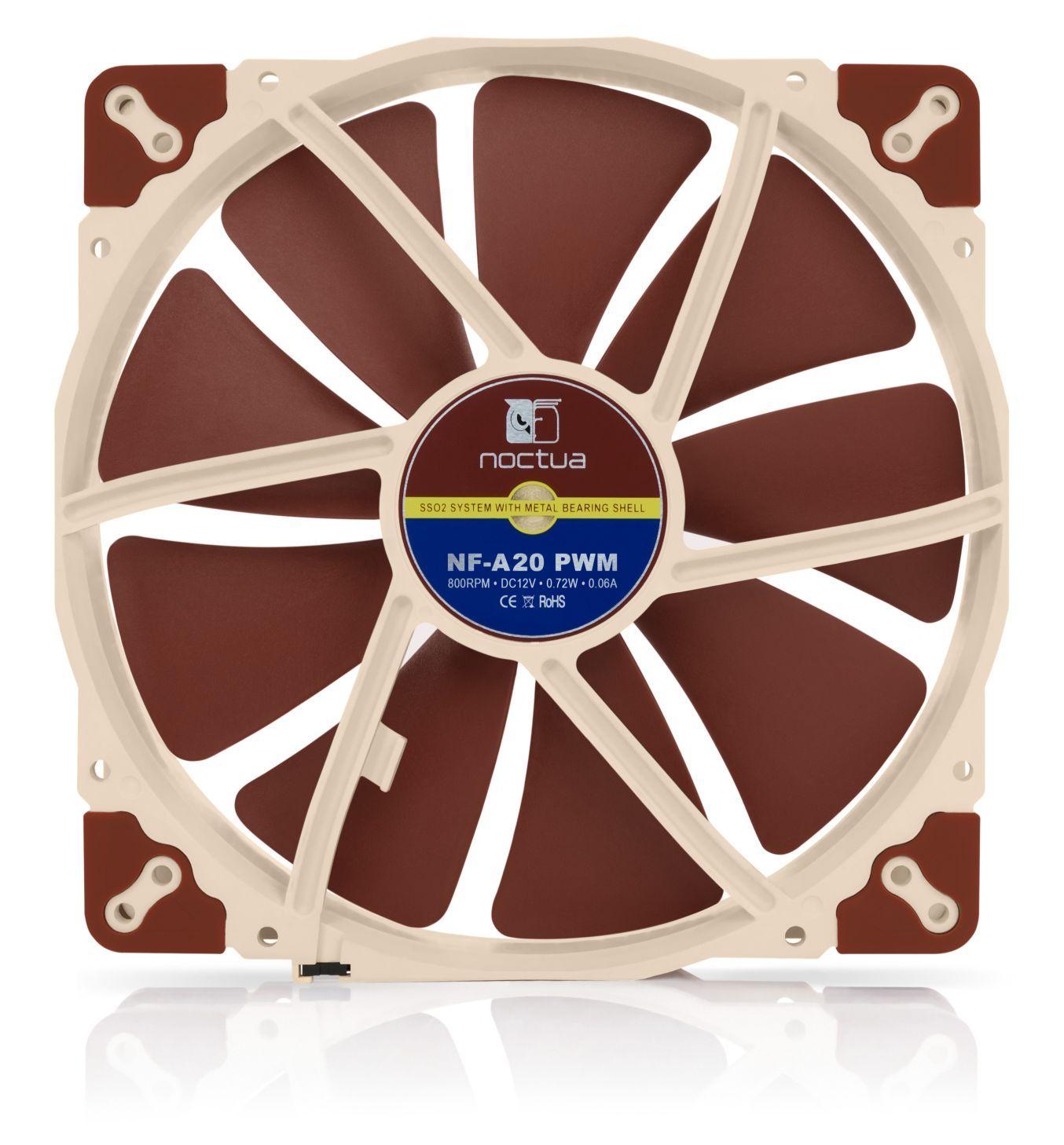 Вентилатор Noctua NF-A20 PWM 200x200x30mm thumbnail 2