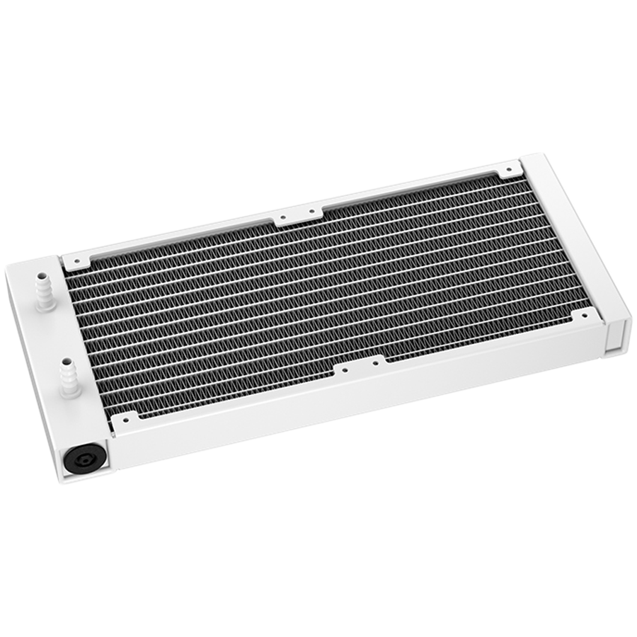 DeepCool LE240 WH V2, 240mm CPU Liquid Cooler, 2x120mm PWM ARGB Fans, ARGB block, White, LGA1851/1700/1200/1151/1150/1155, AMD AM5/AM4, R-LE240-WHAMMN-G-2, 3Y thumbnail 2