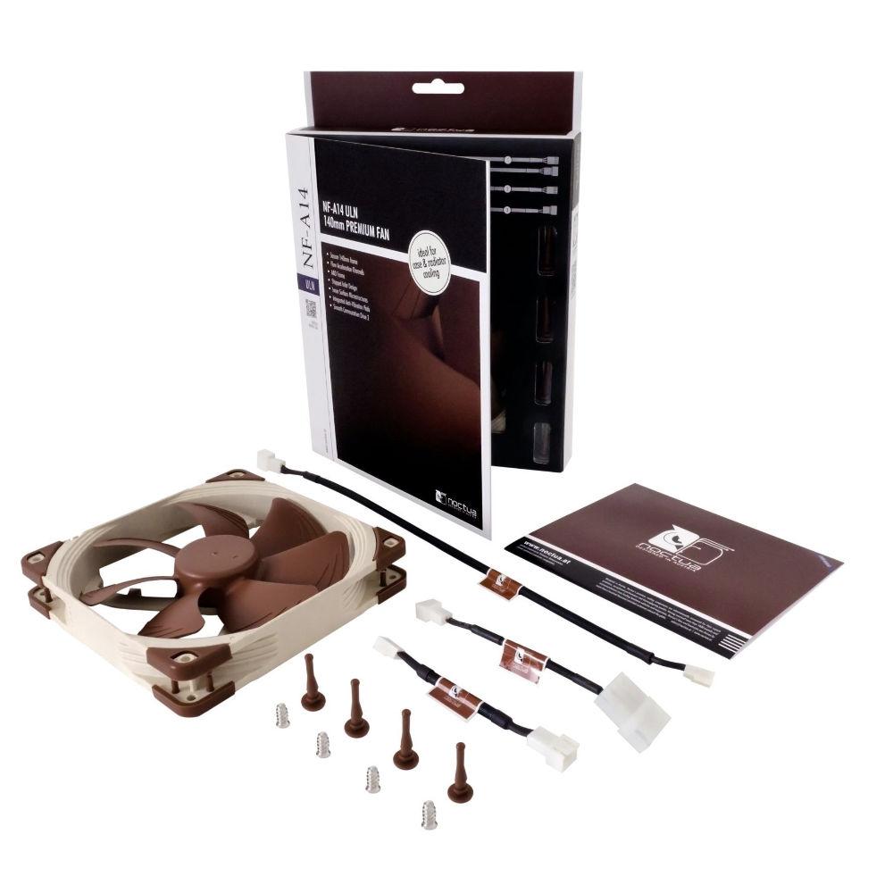 Вентилатор Noctua NF-A14x25 ULN, 140mm thumbnail 3