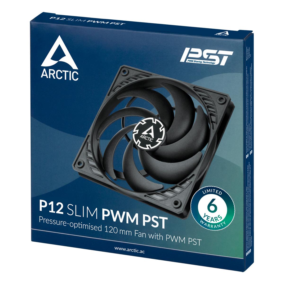 Вентилатор ARCTIC P12 SLIM PWM PST thumbnail 3