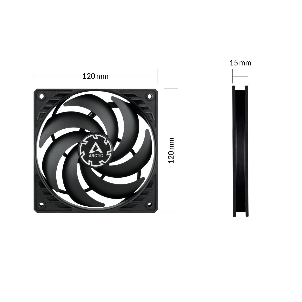 Вентилатор ARCTIC P12 SLIM PWM PST thumbnail 5