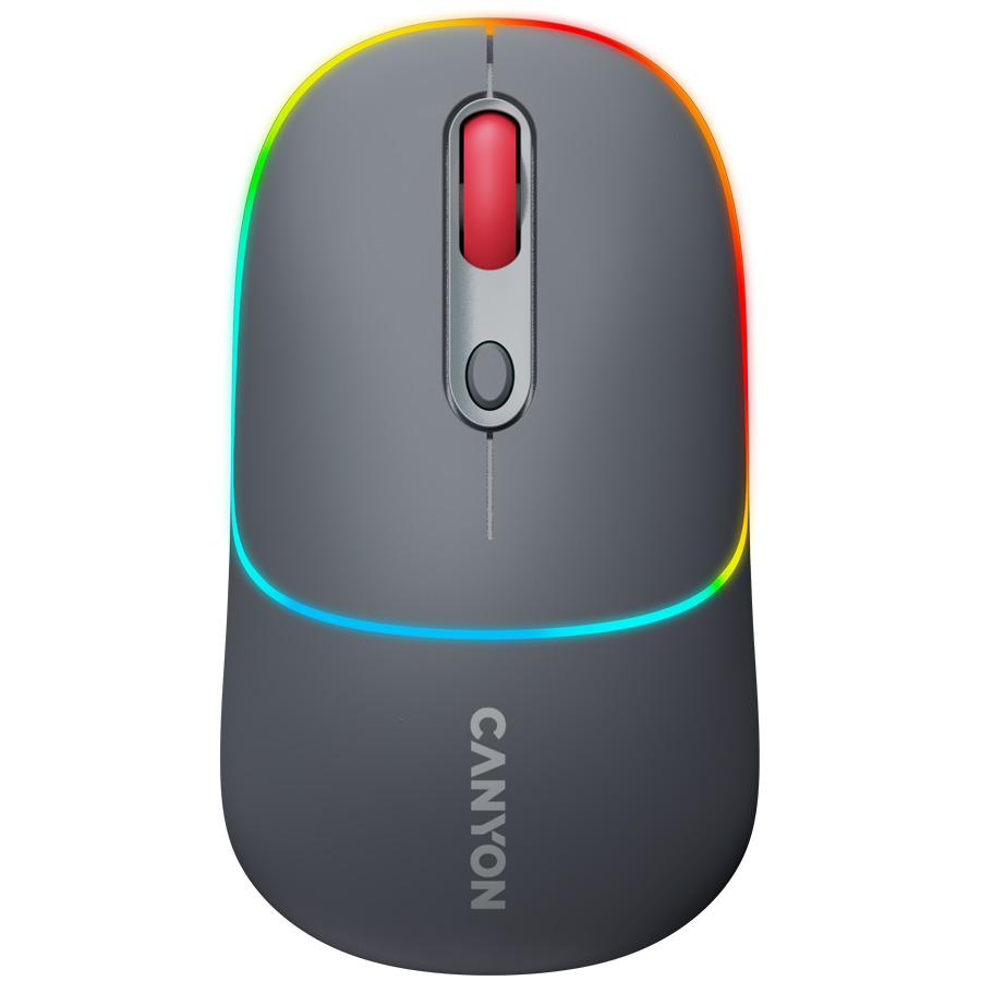 CANYON mouse MW-22 2in1 BT/ Wireless Dark Grey thumbnail 1
