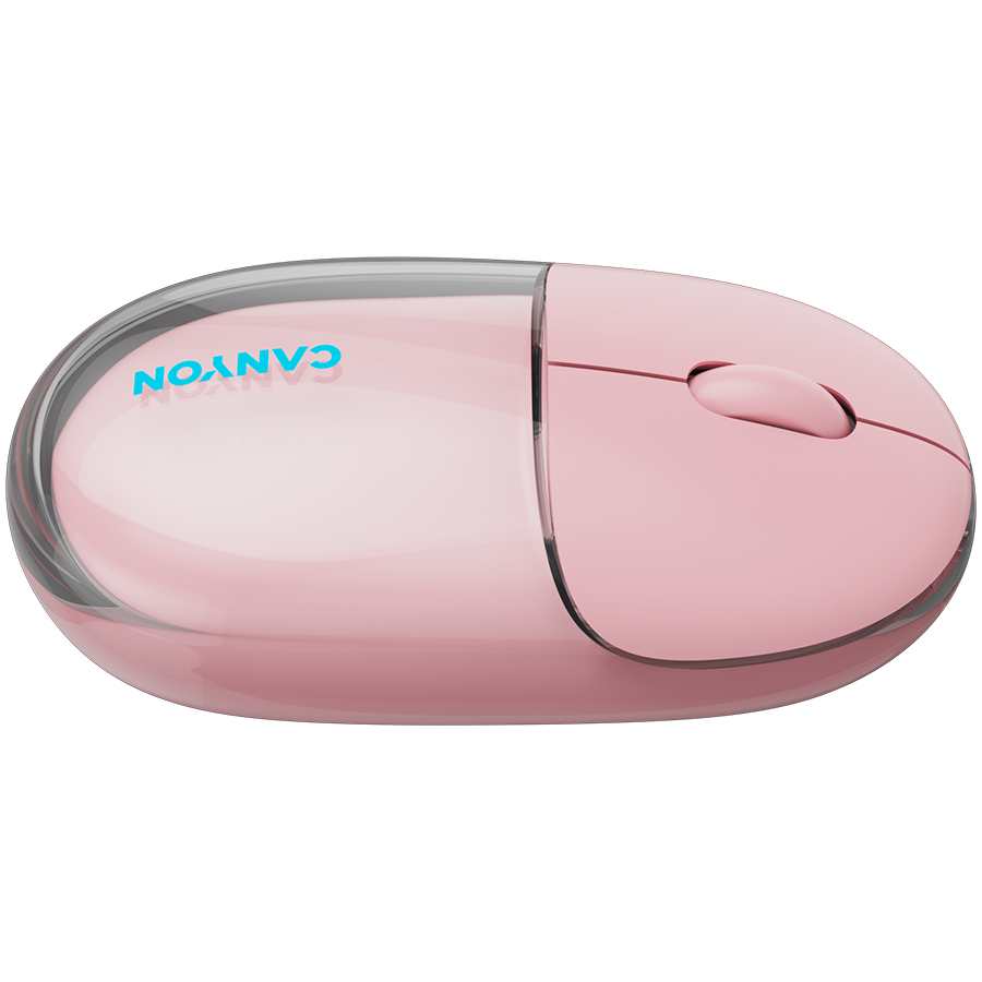 CANYON mouse OnClick 24 BT/ Wireless Transparent/Pink thumbnail 6