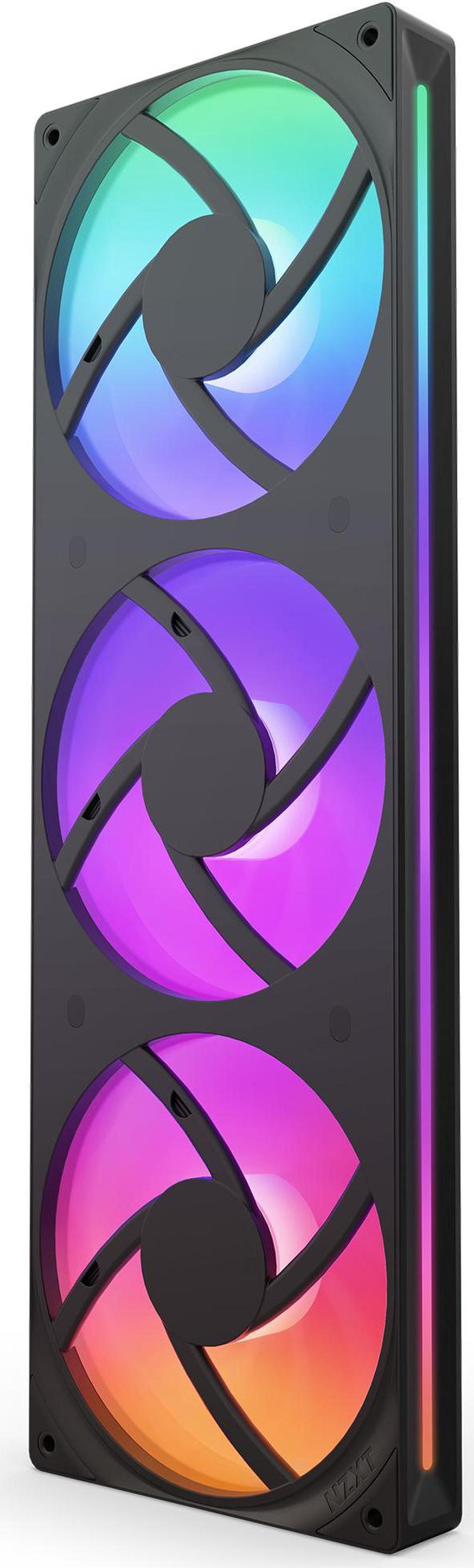 Комплект вентилатори NZXT F360 Black RGB Core thumbnail 1