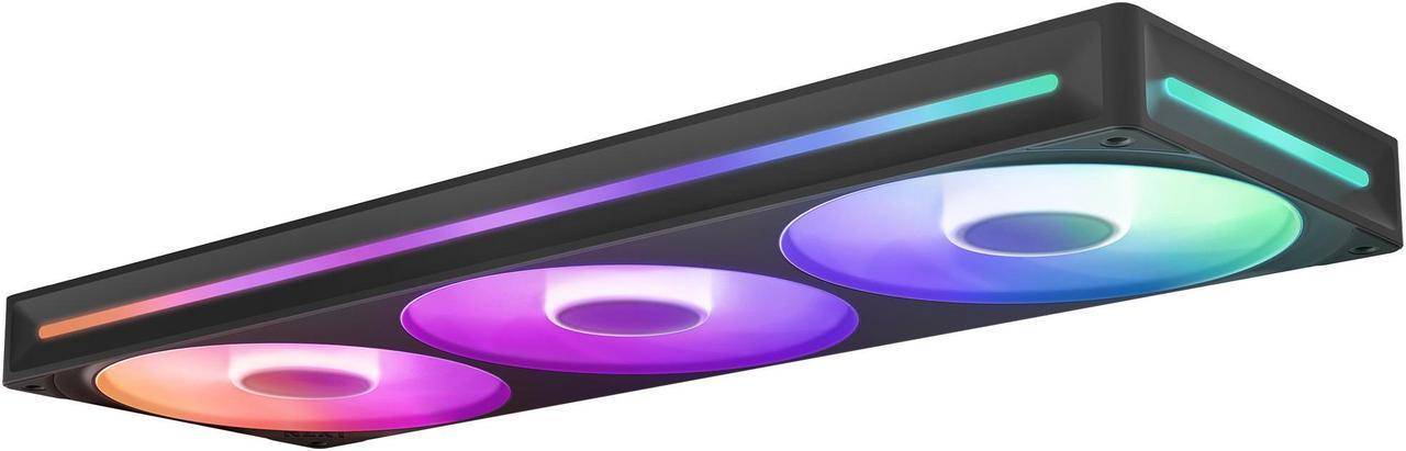 Комплект вентилатори NZXT F360 Black RGB Core thumbnail 2