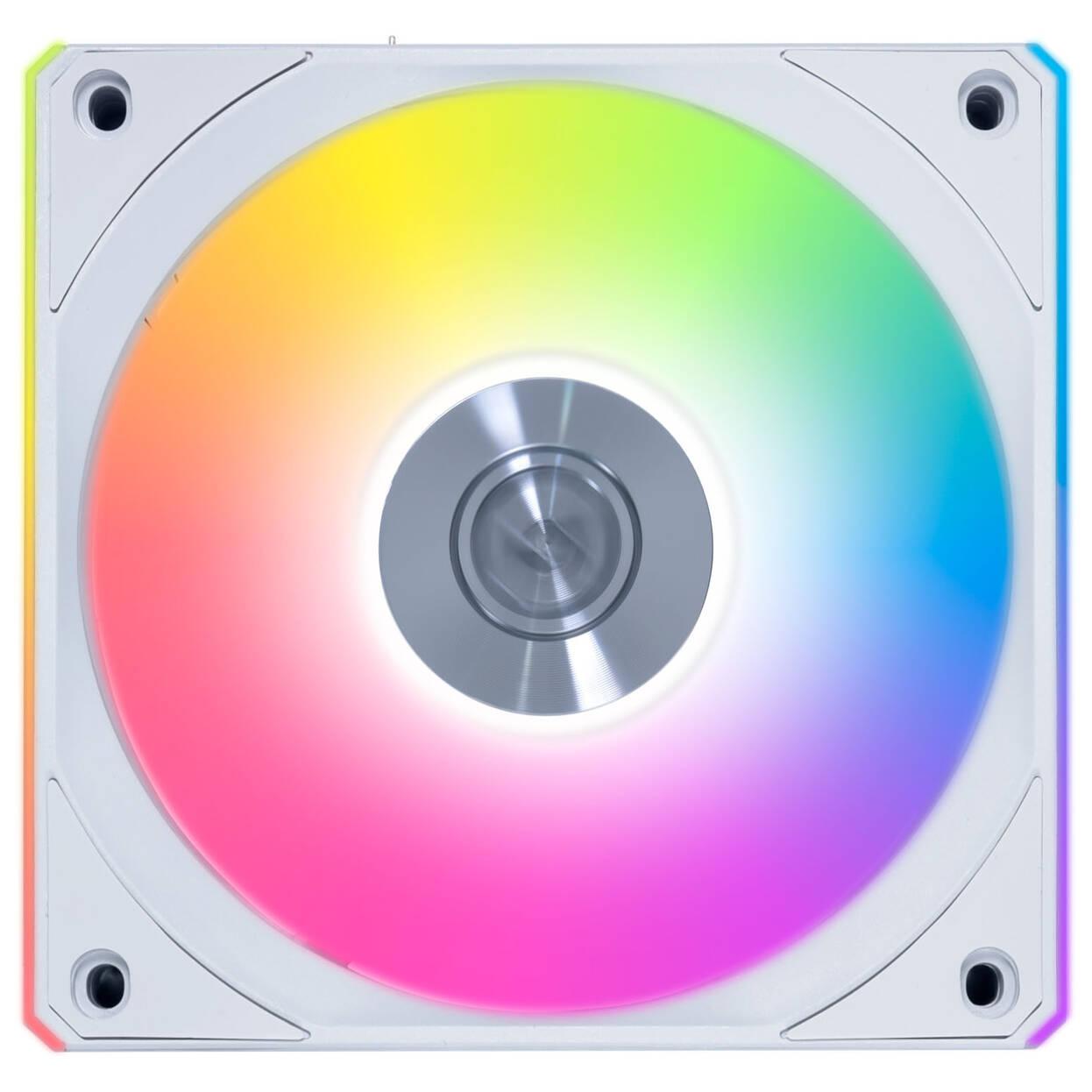 Вентилатори 3бр Lian Li UNI FAN CL Wireless ARGB PWM - 120 mm Бели + Контролер thumbnail 3