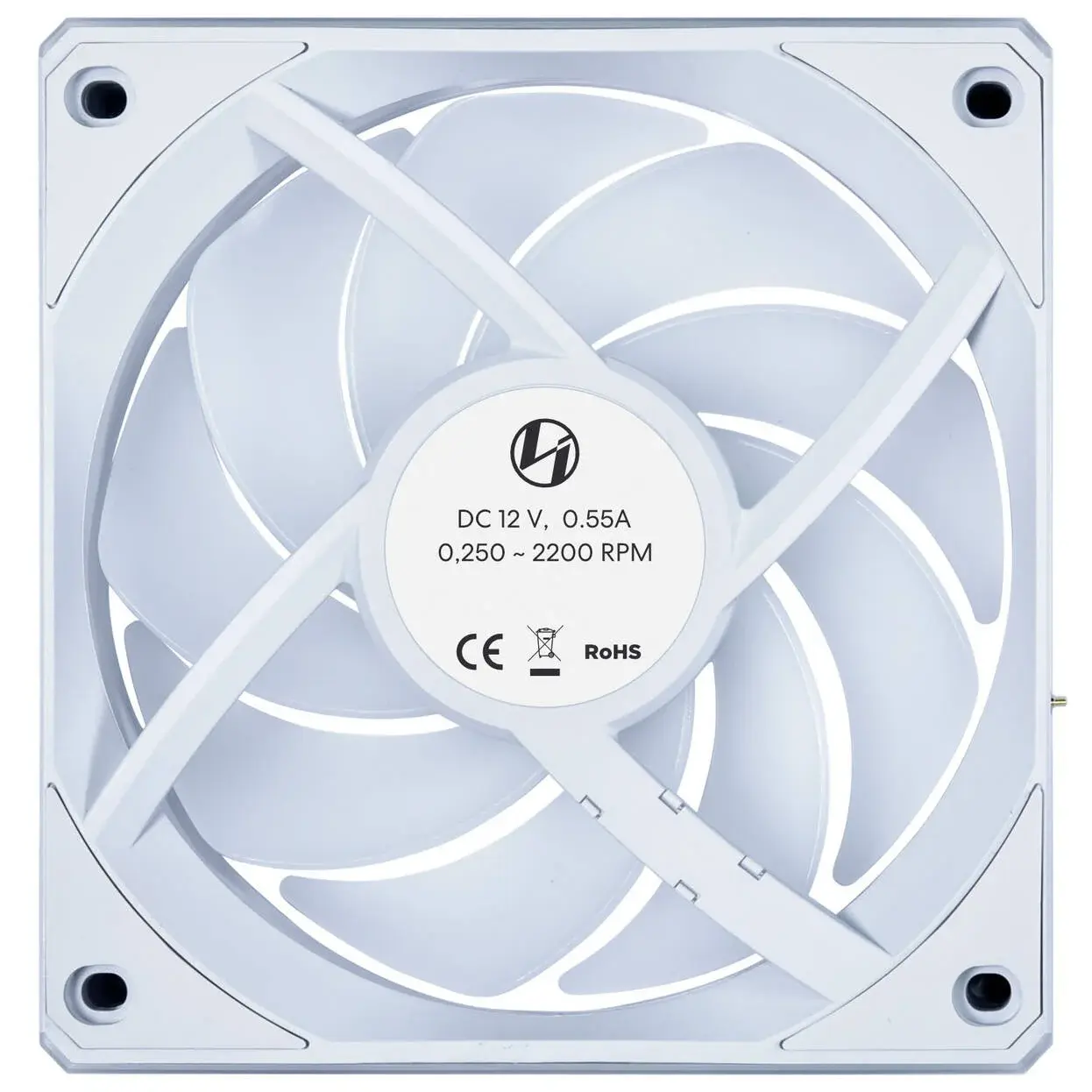 Вентилатори 3бр Lian Li UNI FAN CL Wireless ARGB PWM - 120 mm Бели + Контролер thumbnail 5
