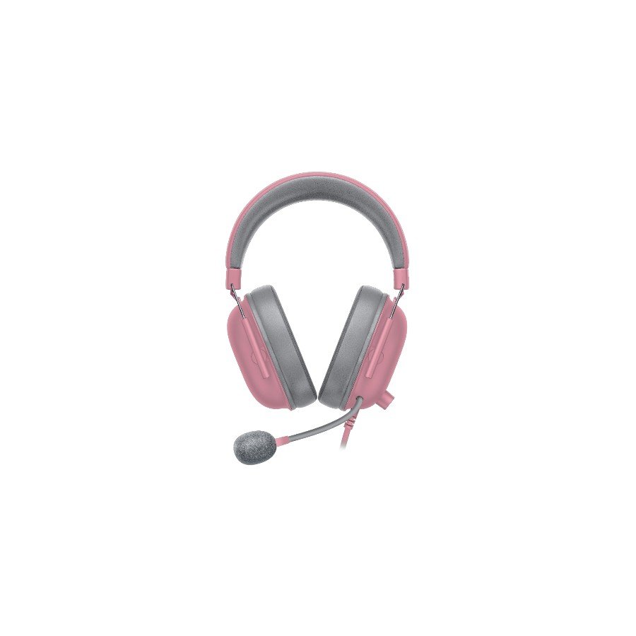 Razer BlackShark V2 X - Quartz, Gaming Headset, HyperClear Cardioid Mic, 50 mm TriForce Drivers, Advanced Passive Noise Cancellation, Breathable Memory Foam Cushions, HyperClear Cardioid Mic, 7.1 Surround Sound, 3.5mm thumbnail 1