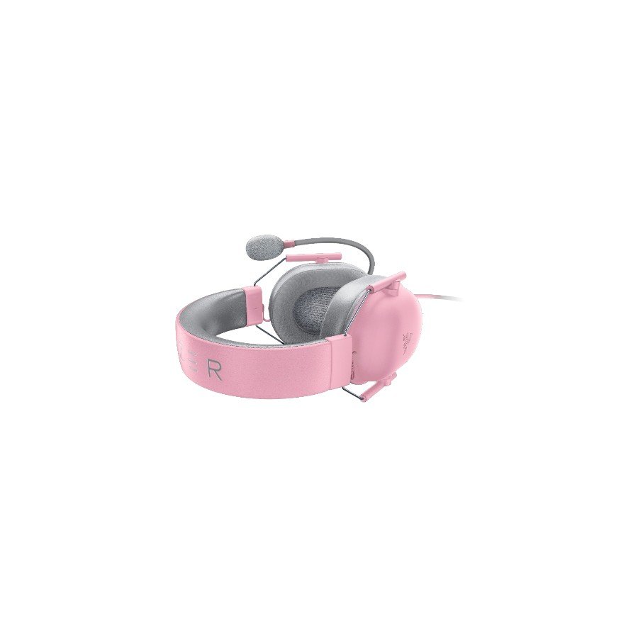 Razer BlackShark V2 X - Quartz, Gaming Headset, HyperClear Cardioid Mic, 50 mm TriForce Drivers, Advanced Passive Noise Cancellation, Breathable Memory Foam Cushions, HyperClear Cardioid Mic, 7.1 Surround Sound, 3.5mm thumbnail 3