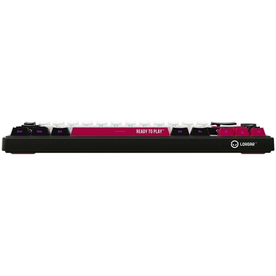 LORGAR Gaming Keyboard KBP70MW Pro Wireless 65% Black EN thumbnail 6