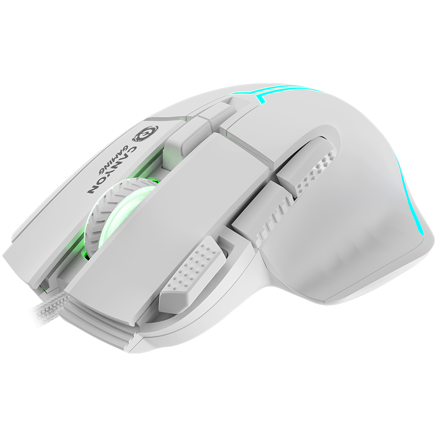 CANYON mouse Fortnax GM-636 RGB 9buttons Wired White thumbnail 3