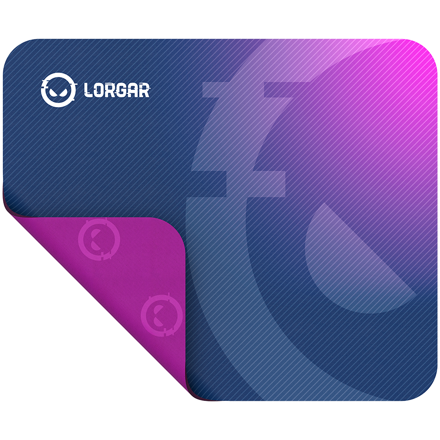 LORGAR Gaming Mouse Pad Main 133 Speed Purple thumbnail 3