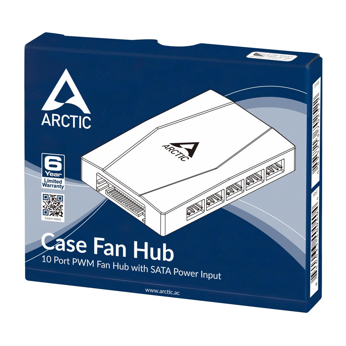 Контролер за вентилатори ARCTIC Case Fan PWM Hub 1 to 10 Port thumbnail 6