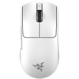 Razer Viper V3 Pro - White, Gaming mouse, HyperSpeed Wireless, Focus Pro 35K Optical Sensor Gen-2, 35K DPI, Optical Mouse Switches Gen-3, 90-million Clicks, 100% PTFE mouse feet, 54 g (excluding cable and dongle), USB Type A to USB Type C cable