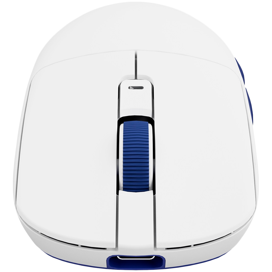 ROYAL KLUDGE M30 White Blue Gaming Mouse PAW 33111K thumbnail 4