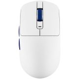 ROYAL KLUDGE M30 White Blue Gaming Mouse PAW 33111K